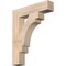 Ekena Millwork Merced Block Smooth Bracket, Douglas Fir, 3 1/2"W x 18"D x 22"H BKT04X18X22MRC05SDF - alternate 1